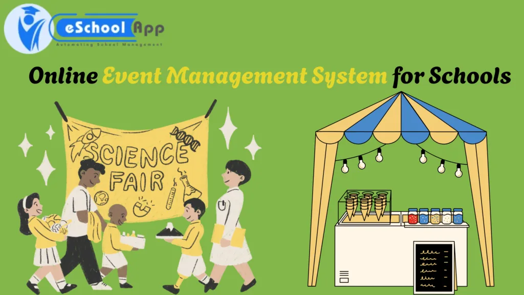 Online event management system