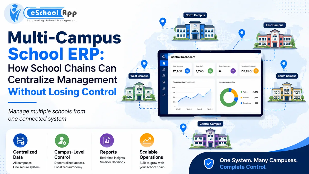 Multi-Campus School ERP: How School Chains Can Centralize Management Without Losing Control